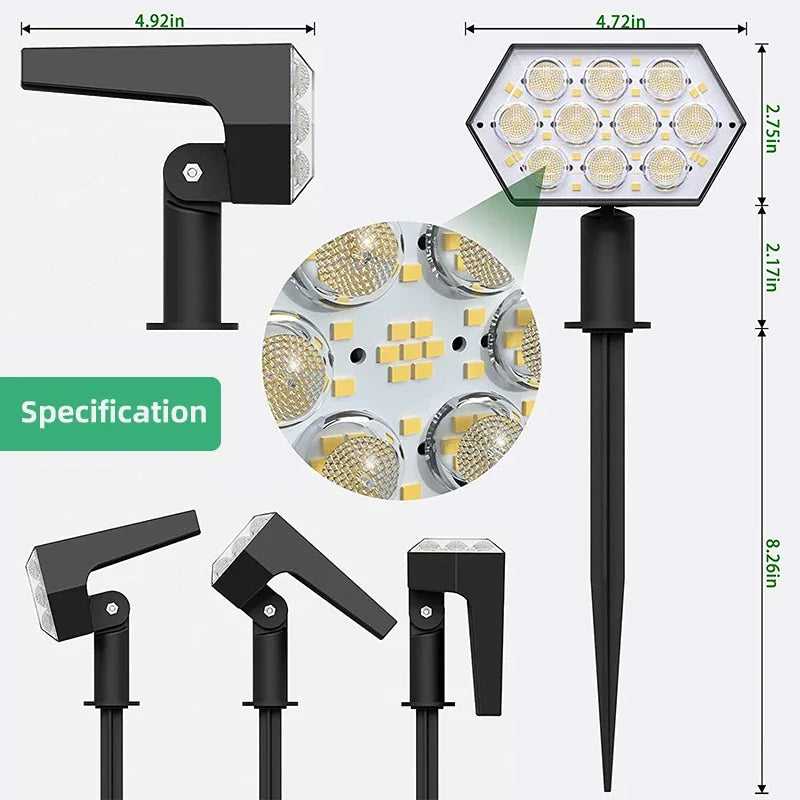 Solar Spot Lights For Garden Paths