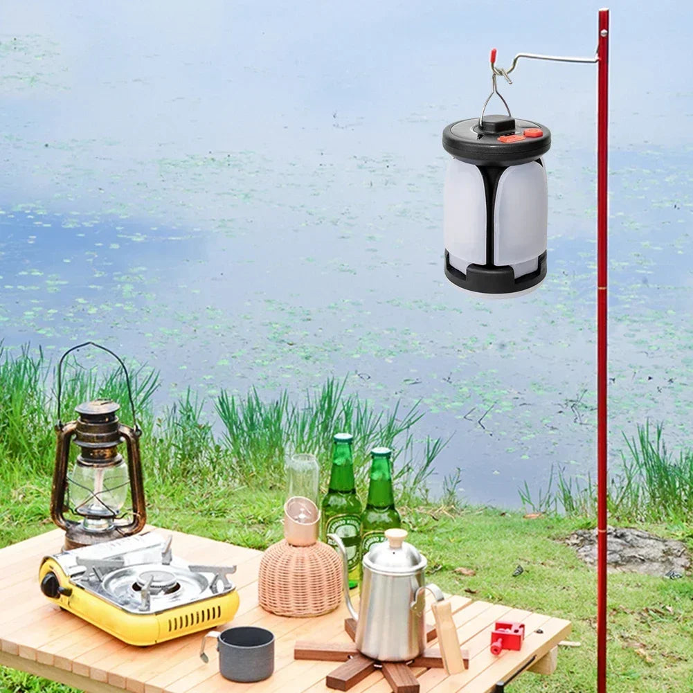 Outdoor Lighting LED Leaf Camping Lamp Hung Emergency Solar USB
