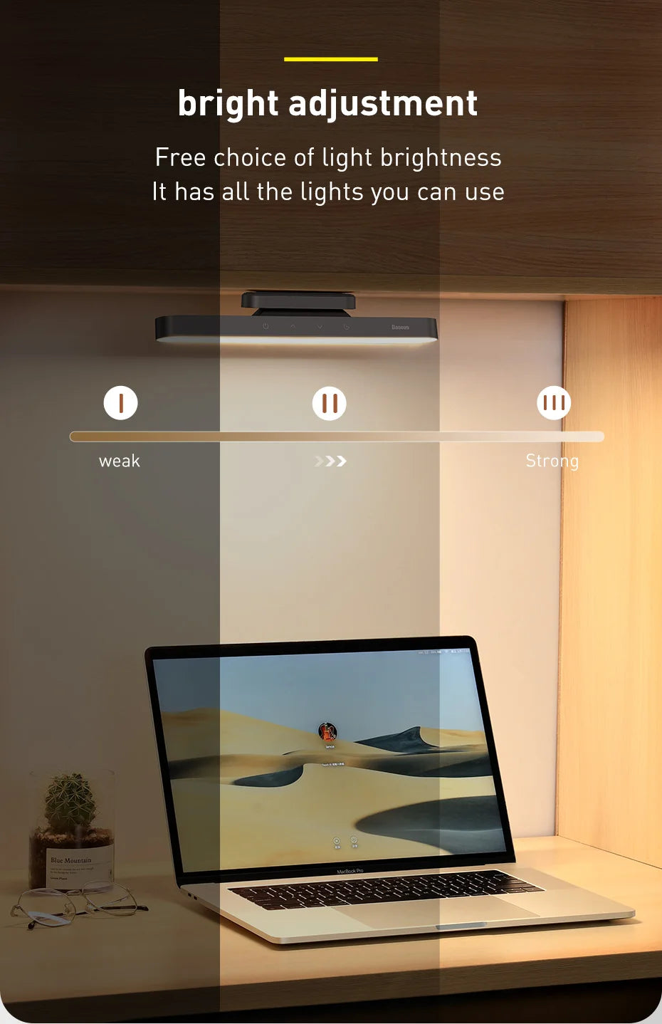 Baseus Magnetic Desk Light Bar