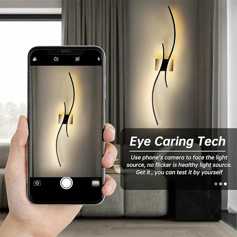 Indoor LED Wall Lamps for Corridor Bedroom Aluminum LED Wall Sconce