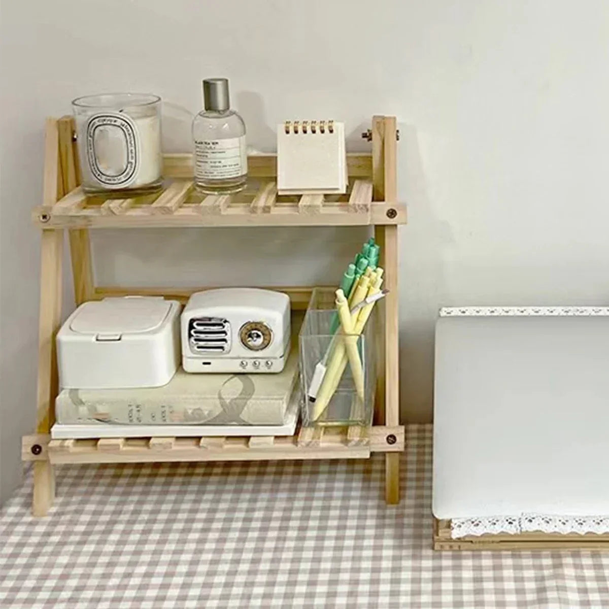 Two Layer Desktop Storage Shelf