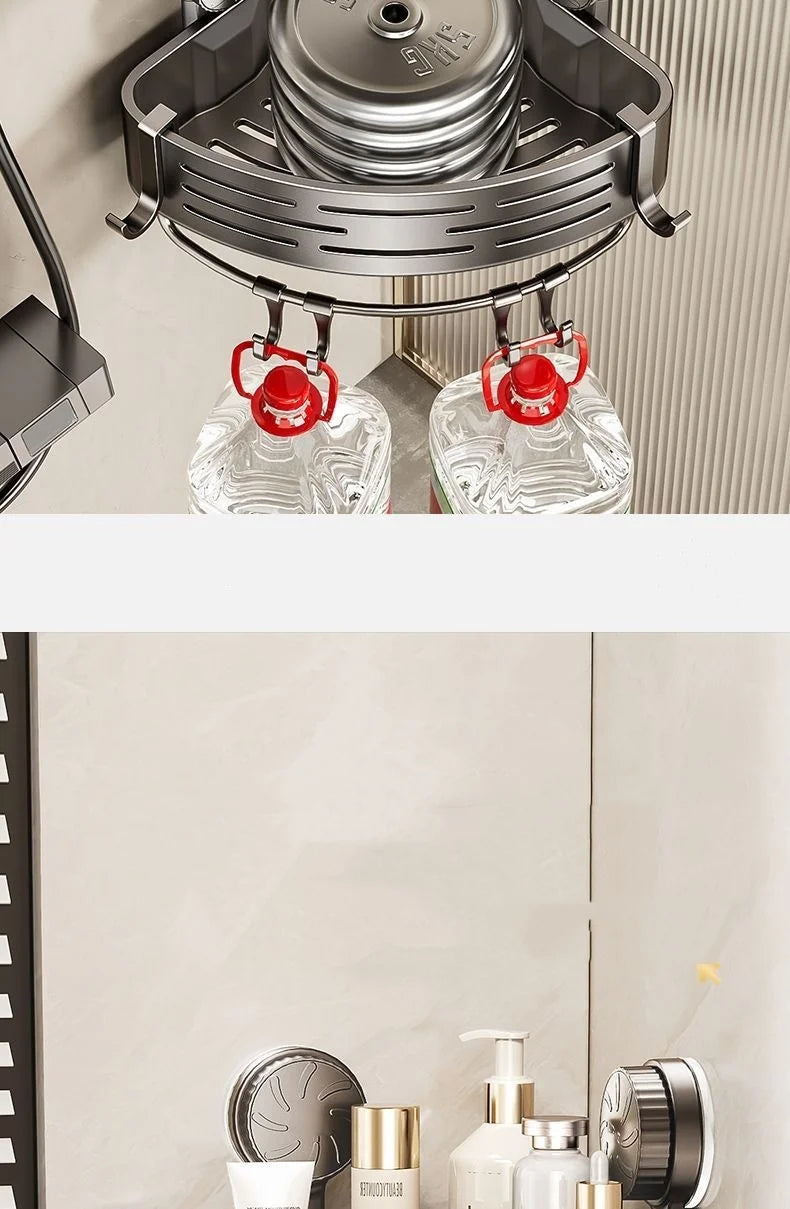 Suction Cup Corner Shower Basket
