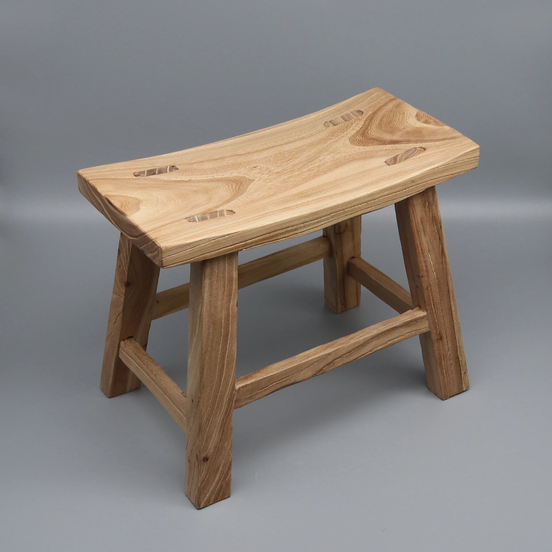 Mortise and Tenon Solid Wood Stool