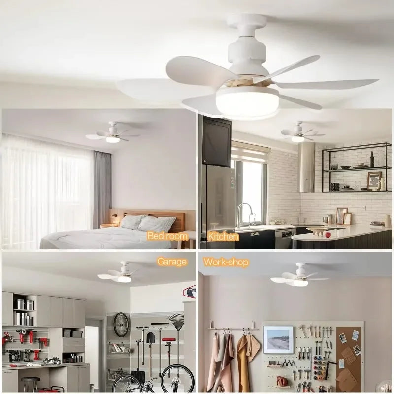 Compact LED Ceiling Fan Light