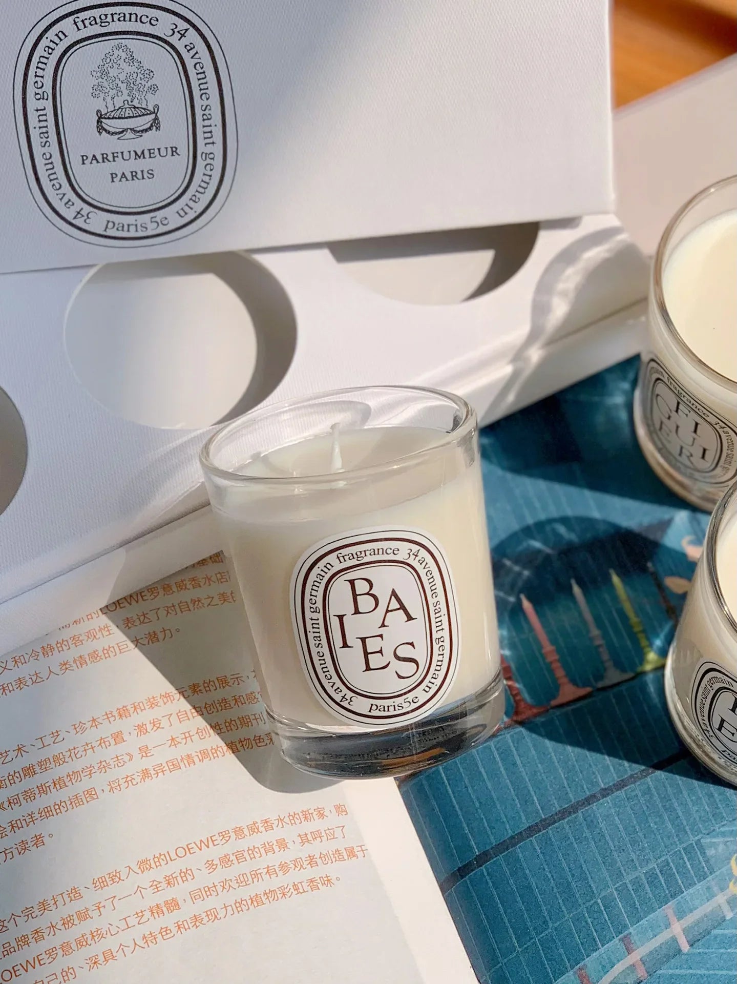 Aromatherapy Candle Natural Plant Scented Candles French Fragrance