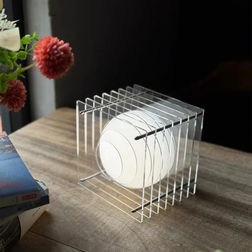 Acrylic Layered Moon Lamp