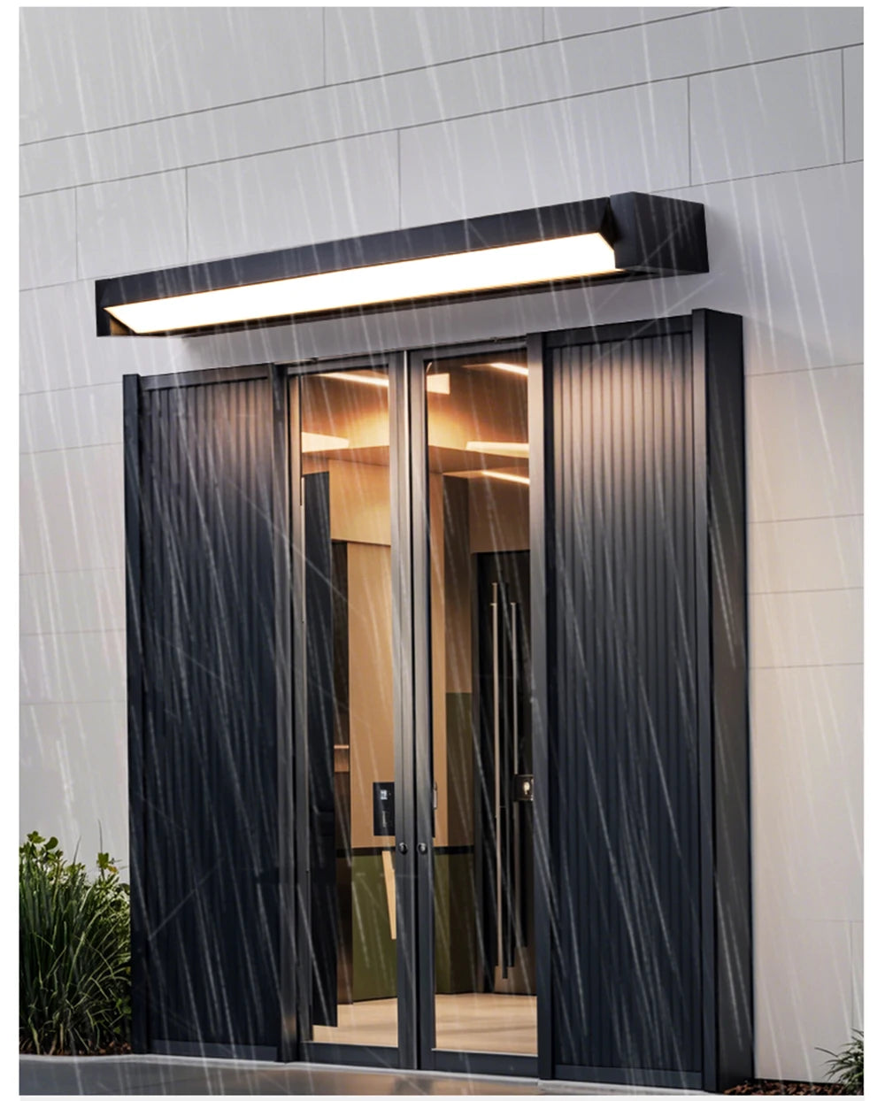 Adjustable Angle LED Lights Outdoor Waterproof Wall Lamp Garden Wiring