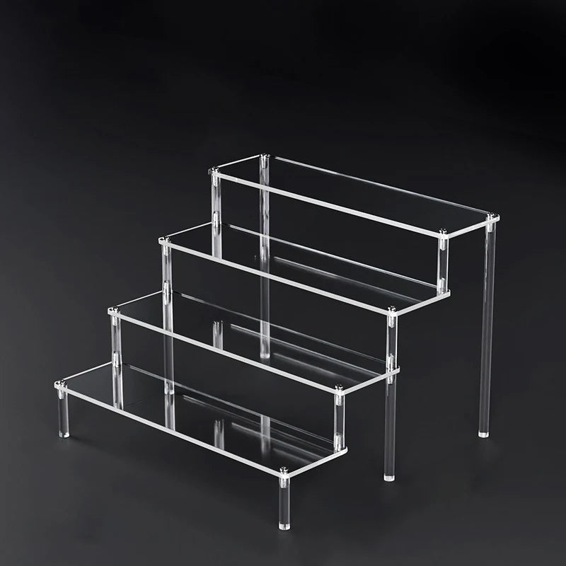 Tiered Acrylic Display Riser Shelf