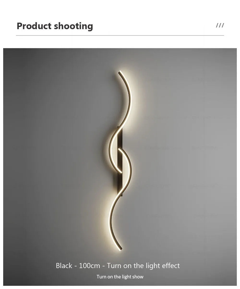 Minimalist Long Strip Wall Sconce