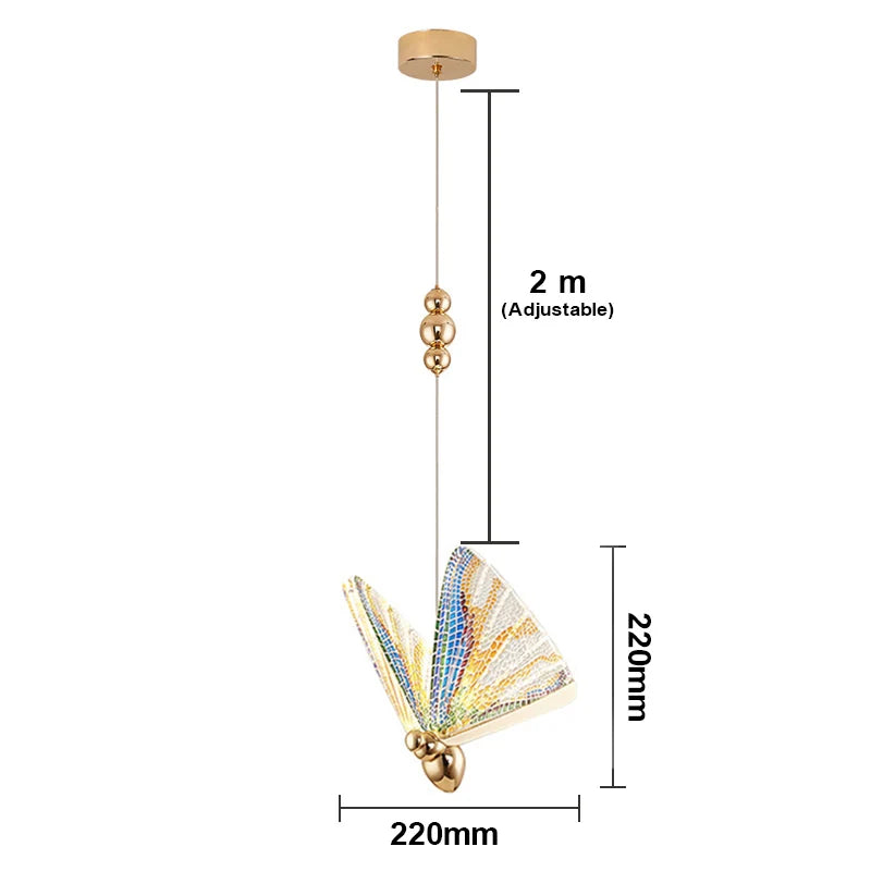 Butterfly LED Pendant Light