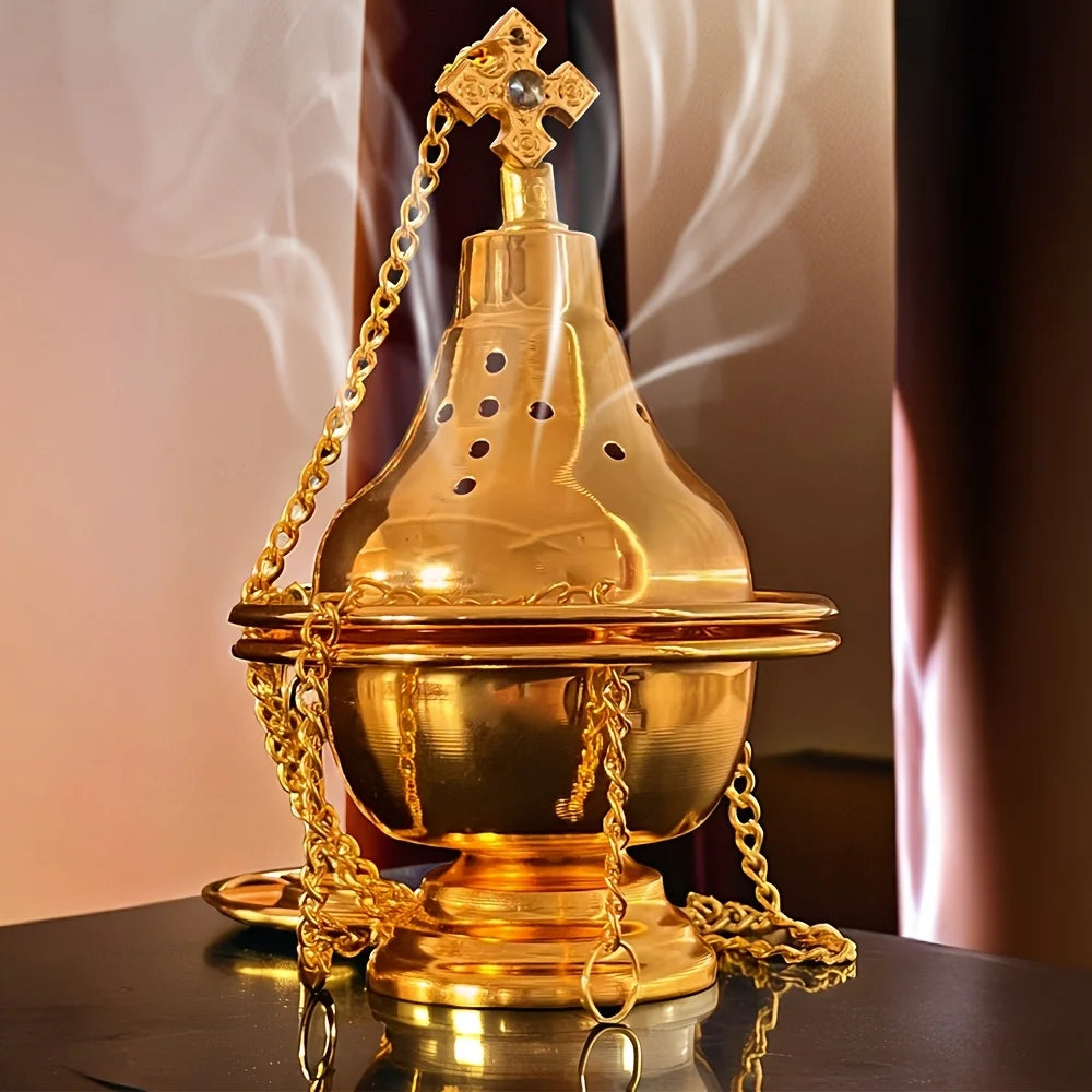 Hanging Metal Incense Burner for Meditation