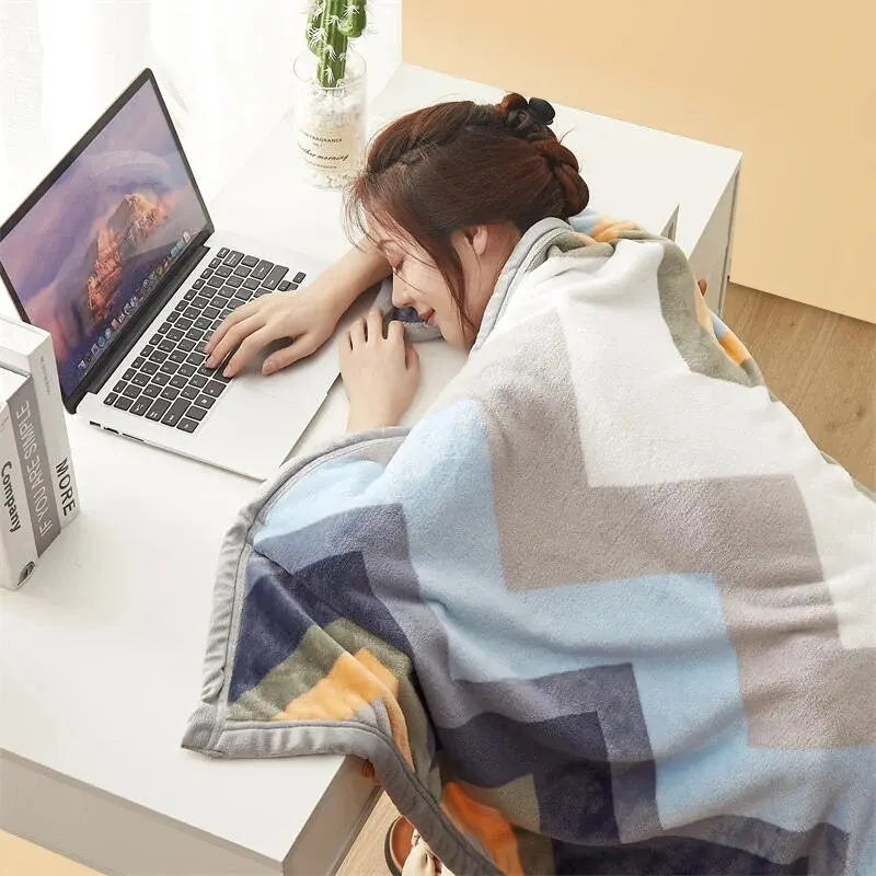 Extra Soft Flannel Throw Blanket