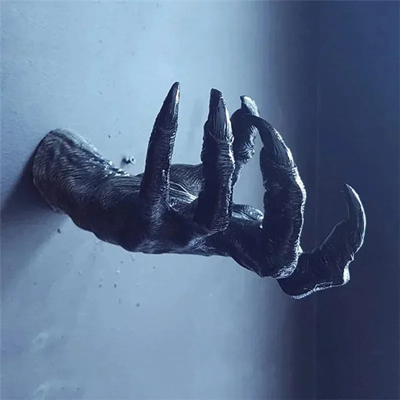 Gothic Hand Wall Key Holder