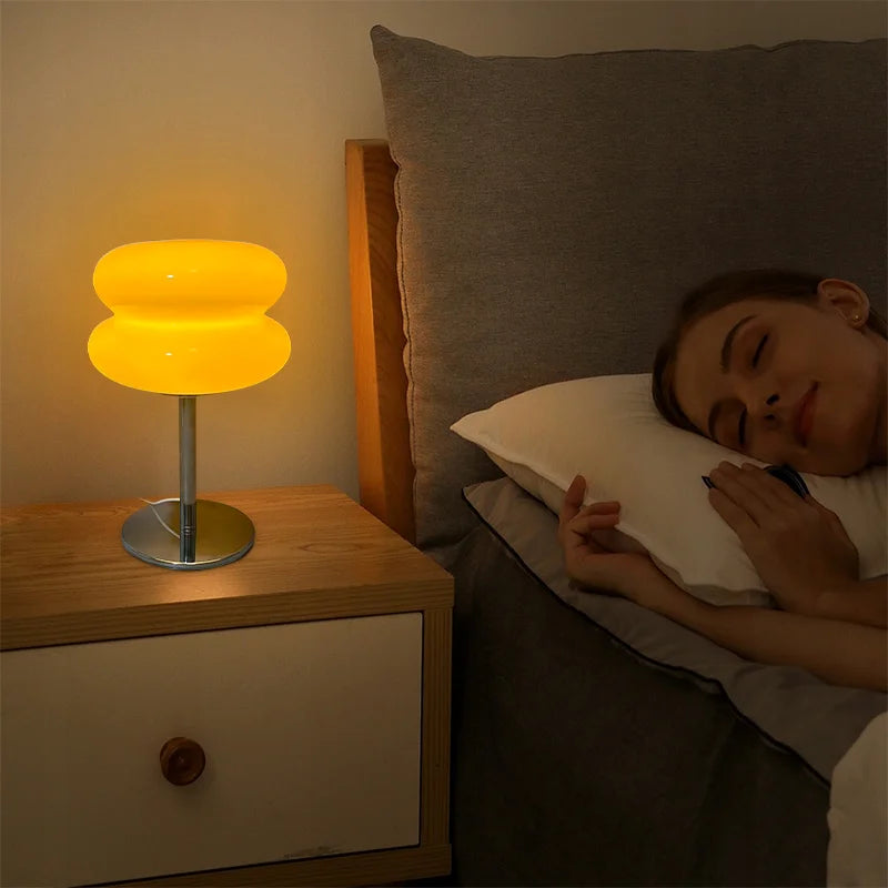 Macaron Glass Dimming Table Lamp