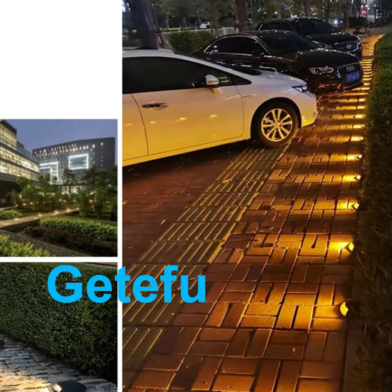 LED Inground Light Outdoor Underground Lights Recessed