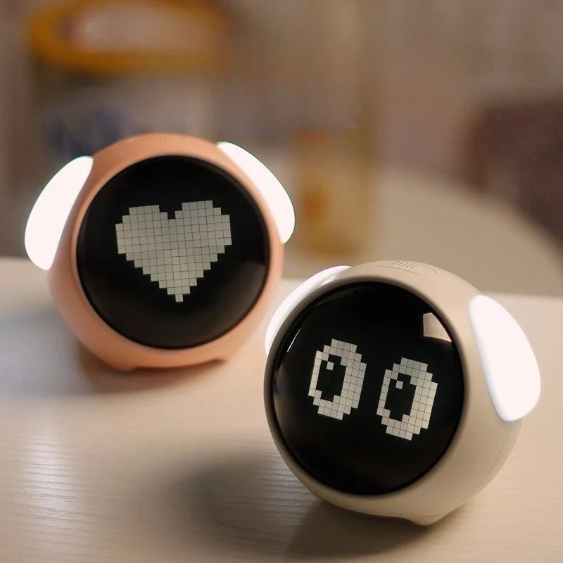 Expression Alarm Clock Lamp