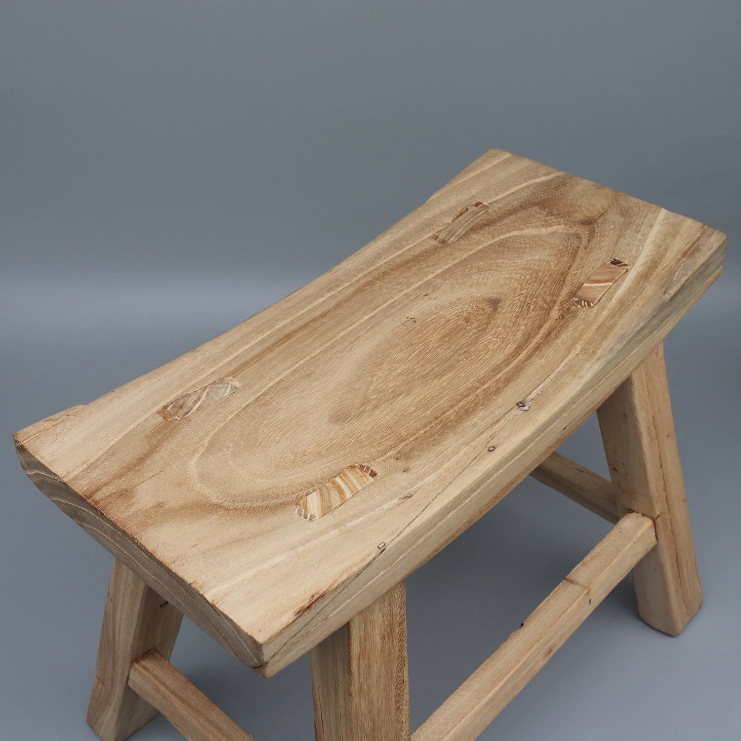 Mortise and Tenon Solid Wood Stool