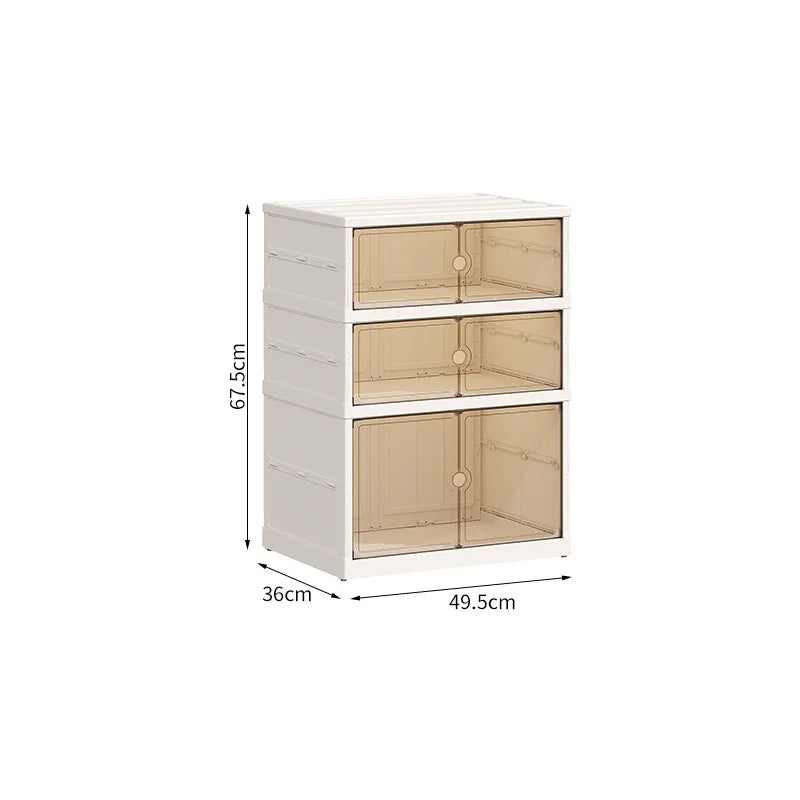Foldable Transparent Shoe Storage Box
