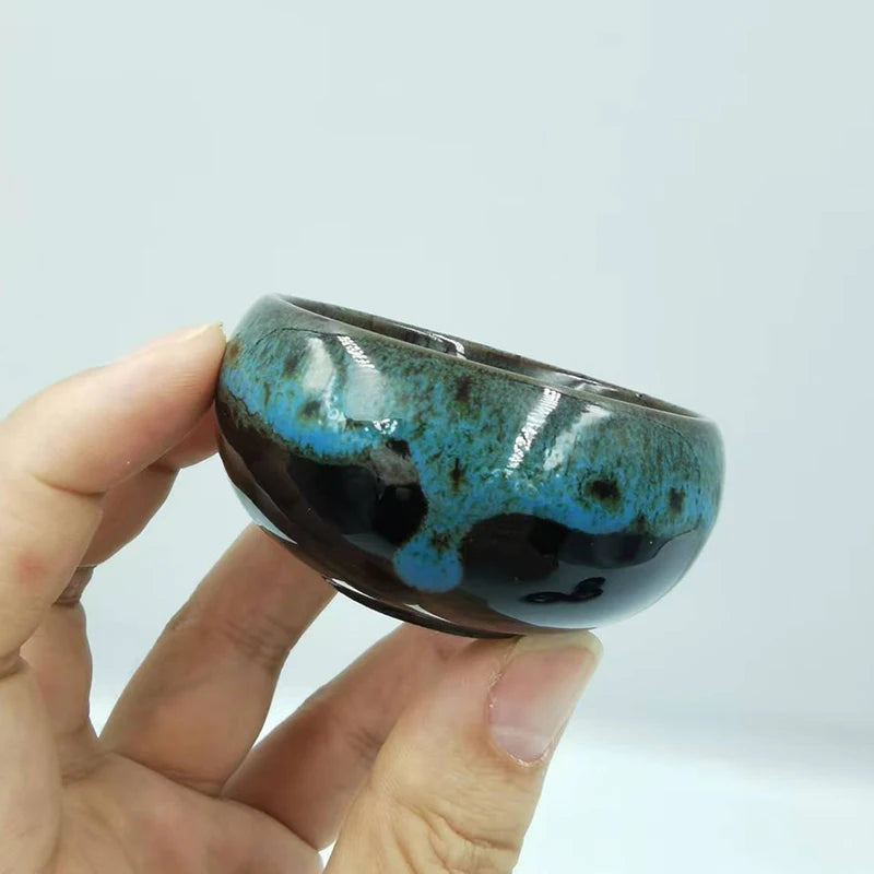 Mini Ceramic Bonsai Pots Set of 6