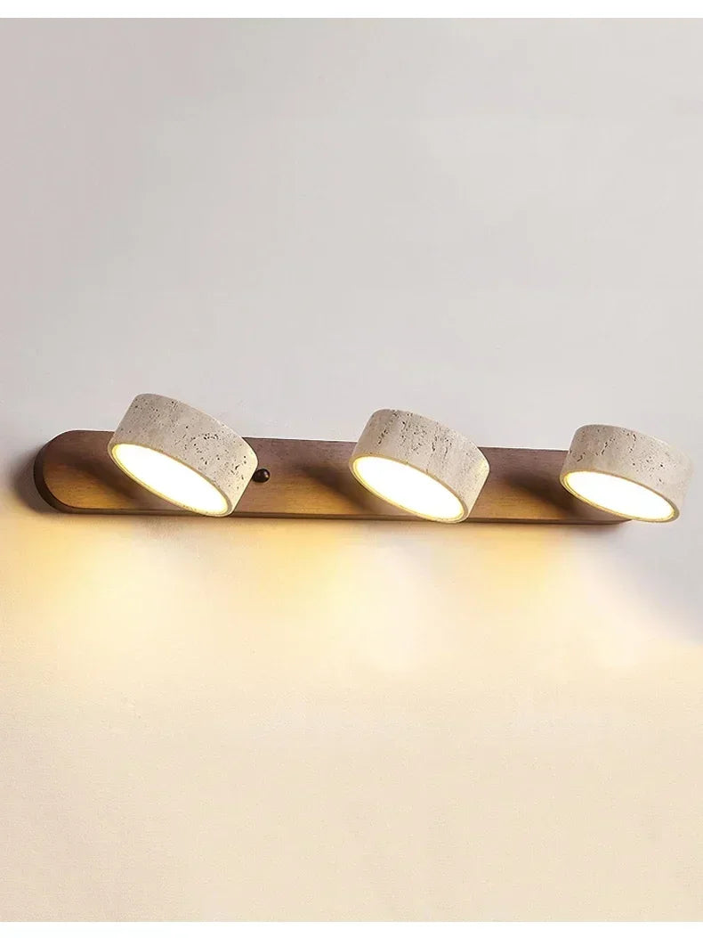 Travertine Spot Wall Light
