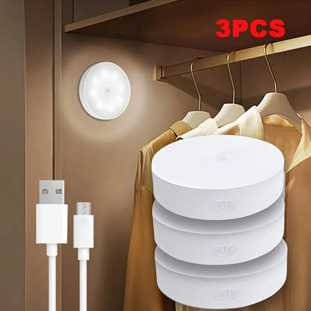 3 Pack Motion Sensor Night Lights