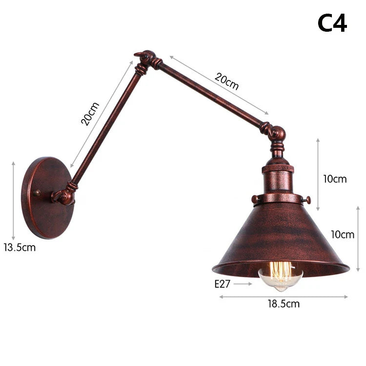 Minimalist Bedroom Wall Reading Lamp