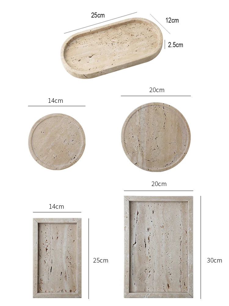 Marble Stone Vanity Tray