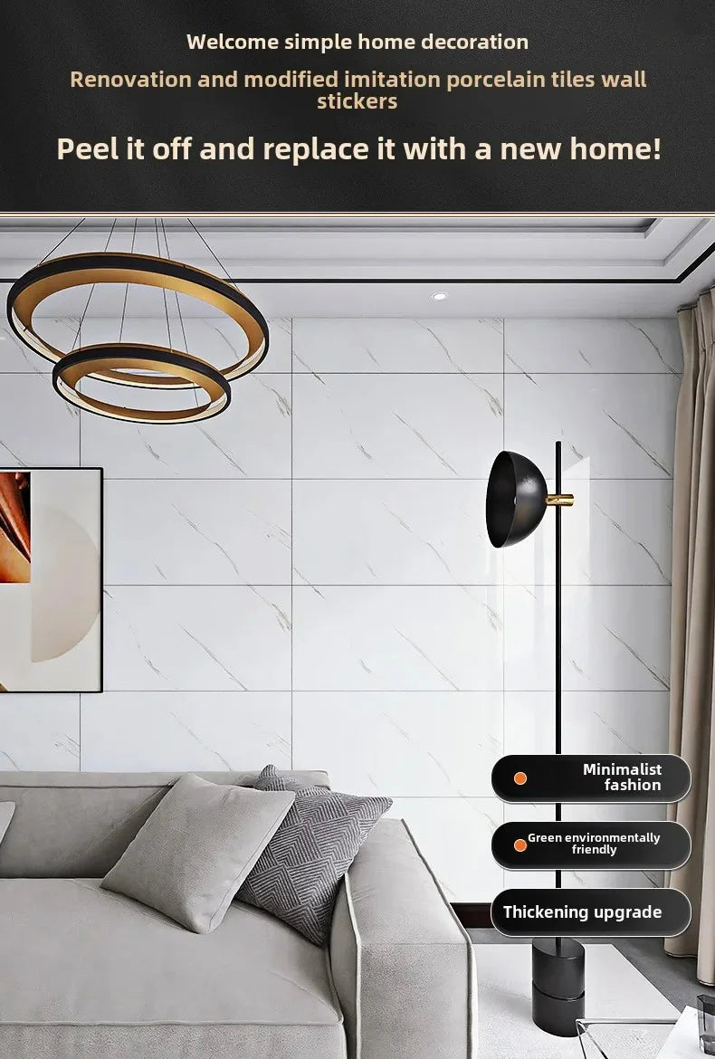 Marble Self Adhesive Wall Tiles