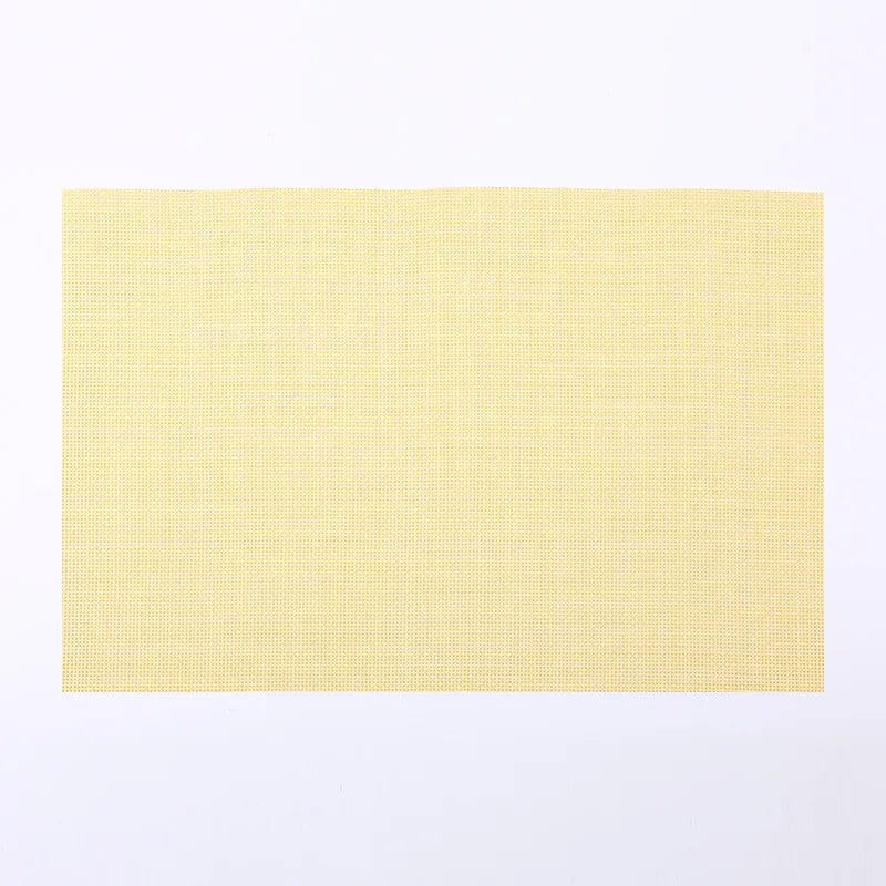 Washable Vinyl Woven Placemat Set