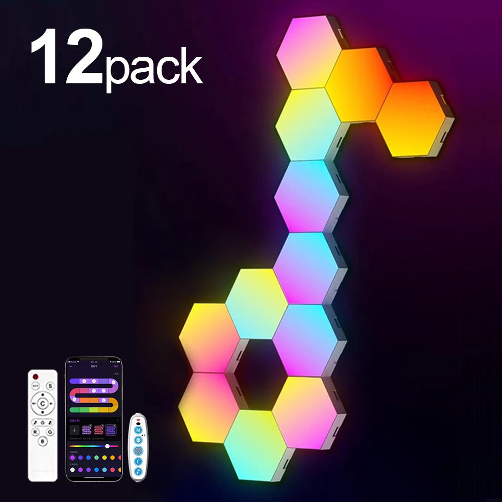 RGB Hexagon Smart Wall Panels