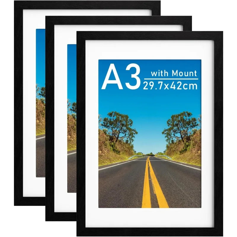 A3 Photo Frames Set of 3
