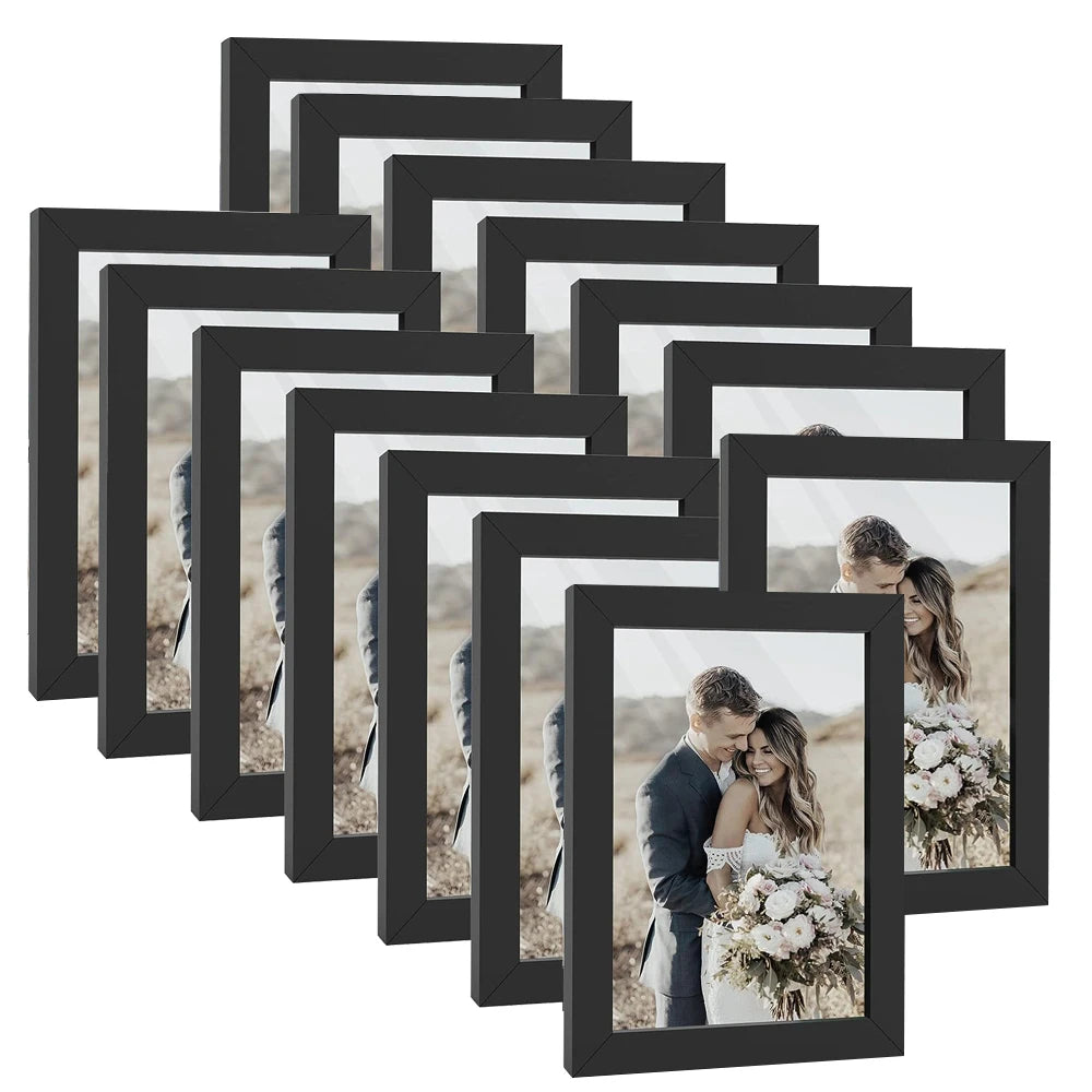 4x6 Wooden Picture Frames Set