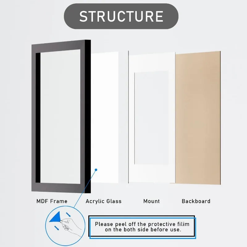 A3 Photo Frames Set of 3