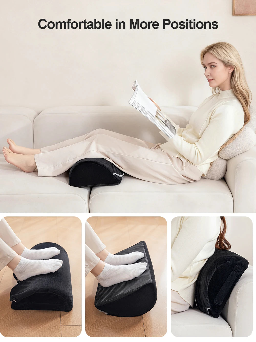 Under Desk Foot Warmer Stool