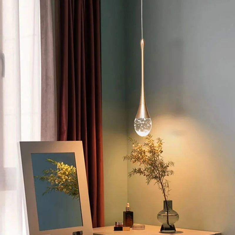 Modern Bubble Crystal Pendant Light