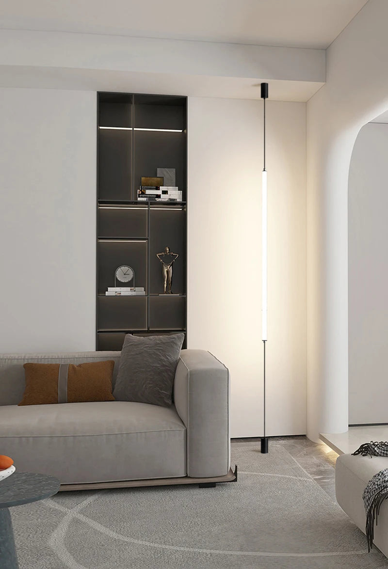 Italian Line Acrylic Floor Lamp