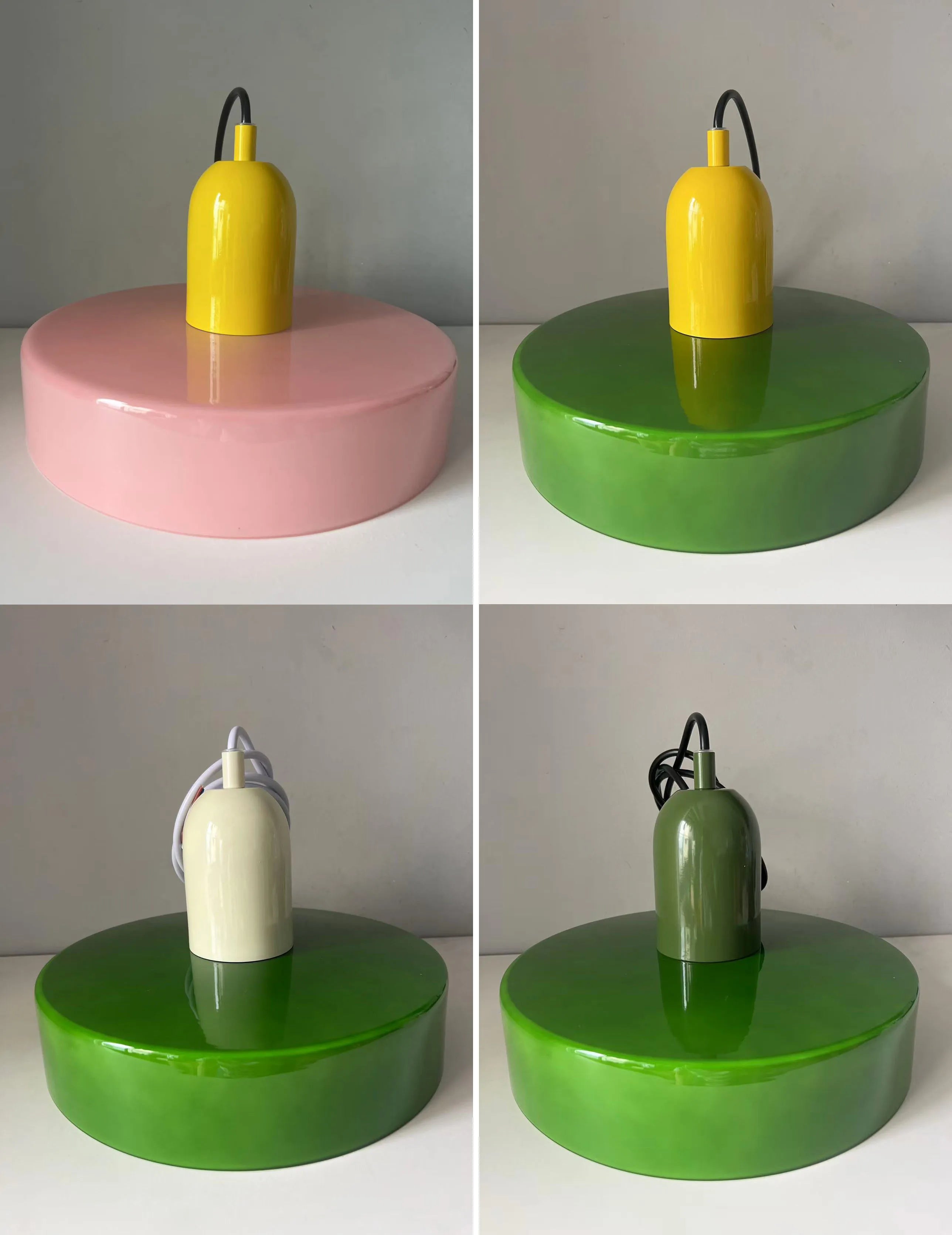 Nordic Retro Glass Pendant Light