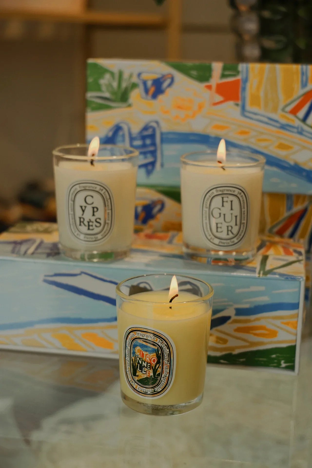 Aromatherapy Candle Natural Plant Scented Candles French Fragrance