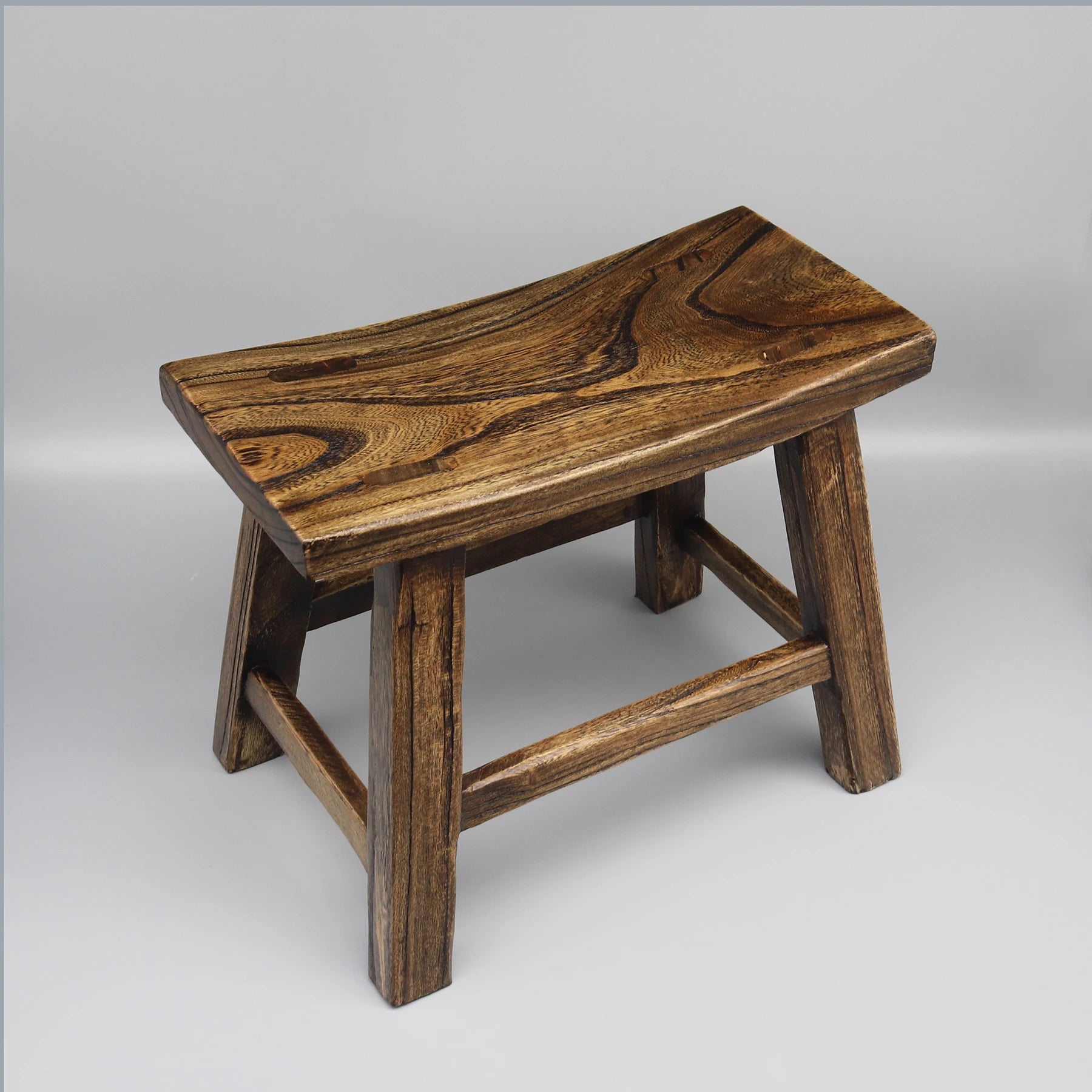 Mortise and Tenon Solid Wood Stool