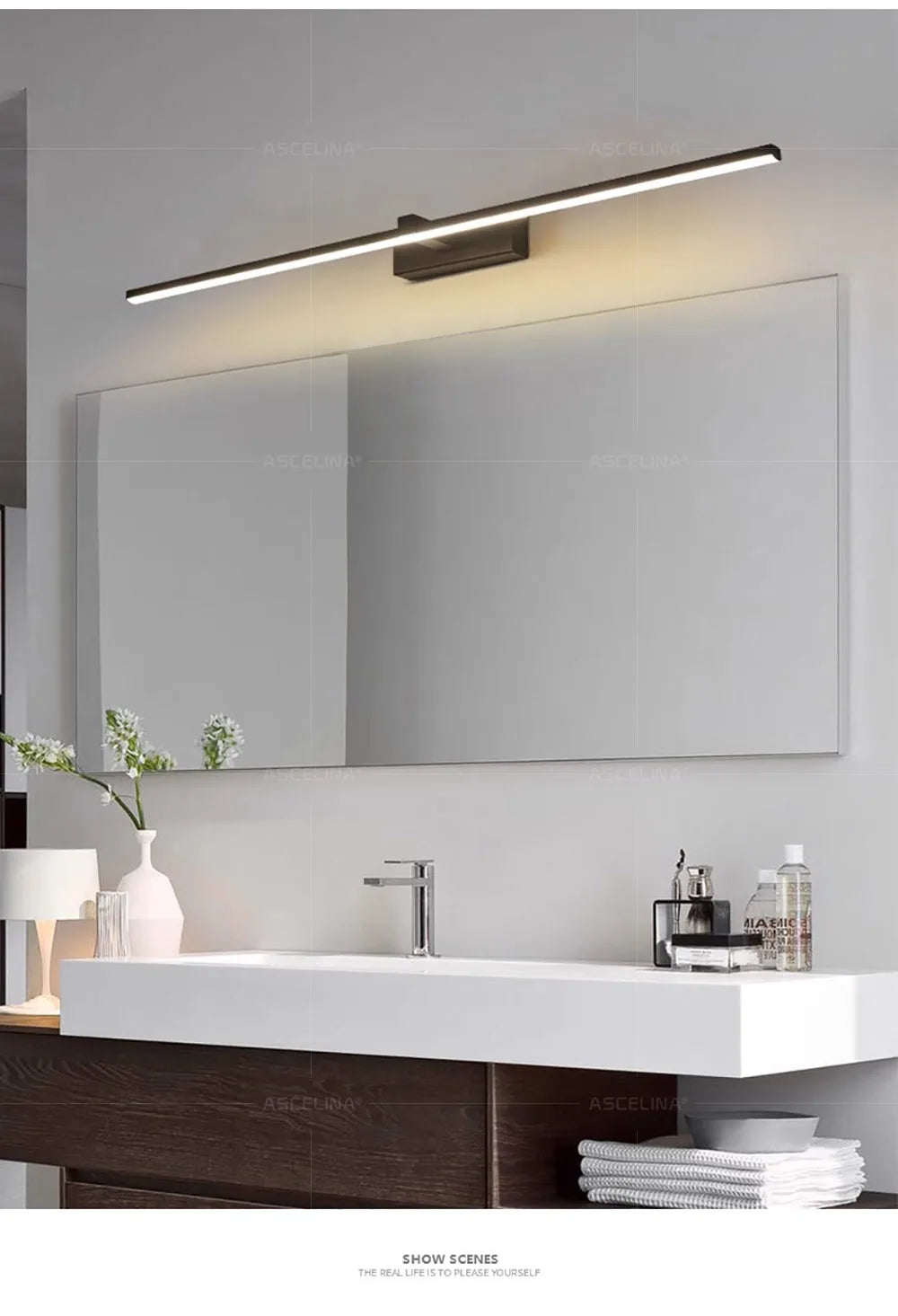 Long Strip LED Mirror Light