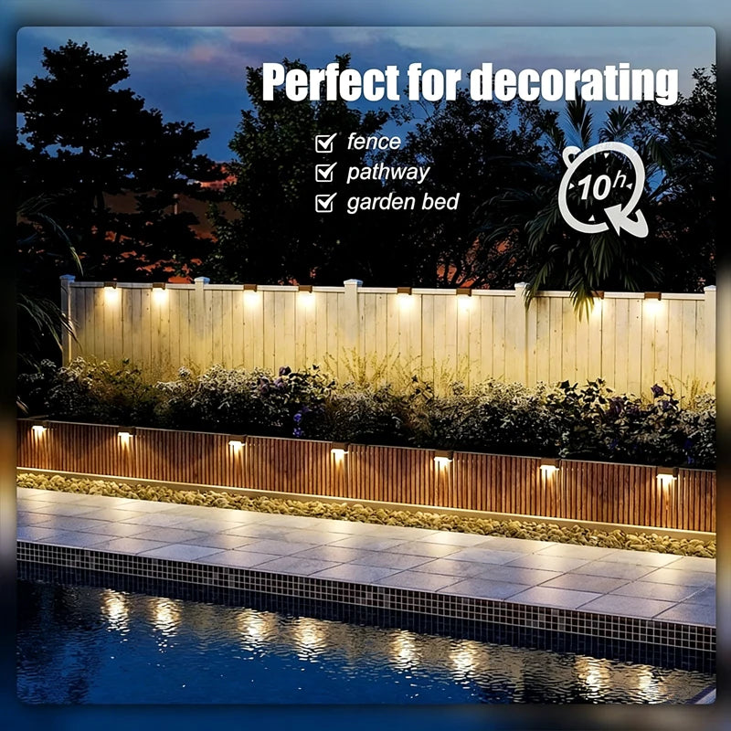 Solar Deck and Fence Lights