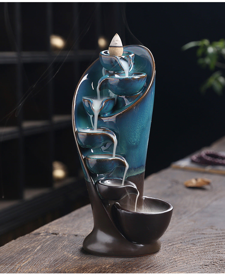 Handmade Torch Waterfall Incense Burner