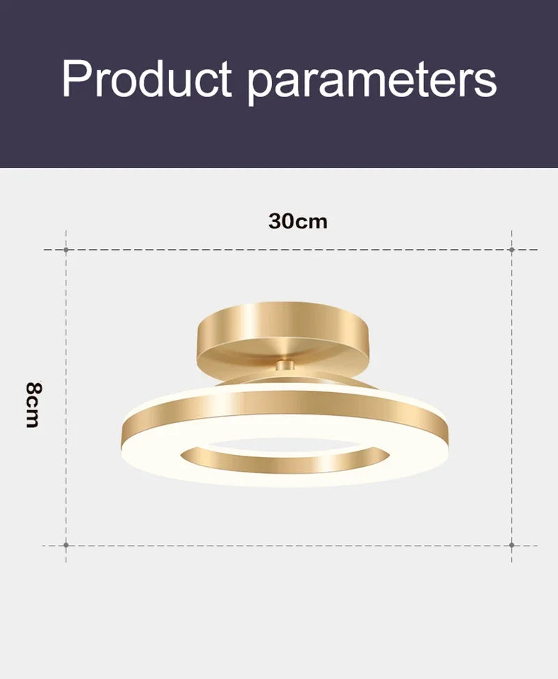 Modern Round LED Ceiling Light