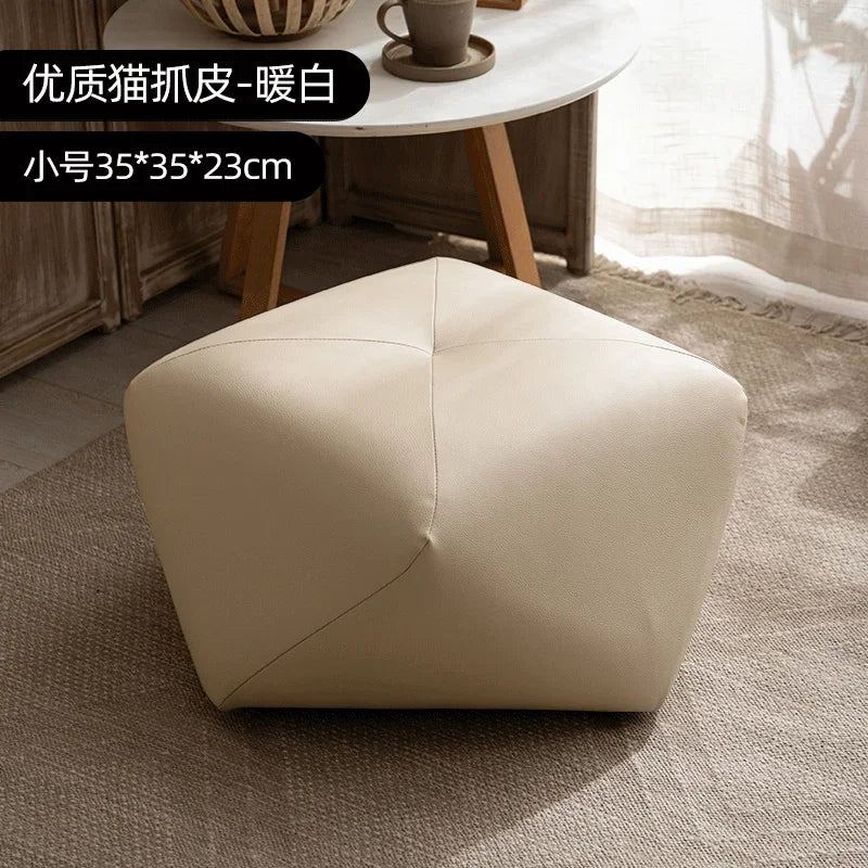 ottoman Modern Simplicity Low changing shoe pier stool Footrest Home Living Room Furniture Stools bedroom Ottomans chair Hallway