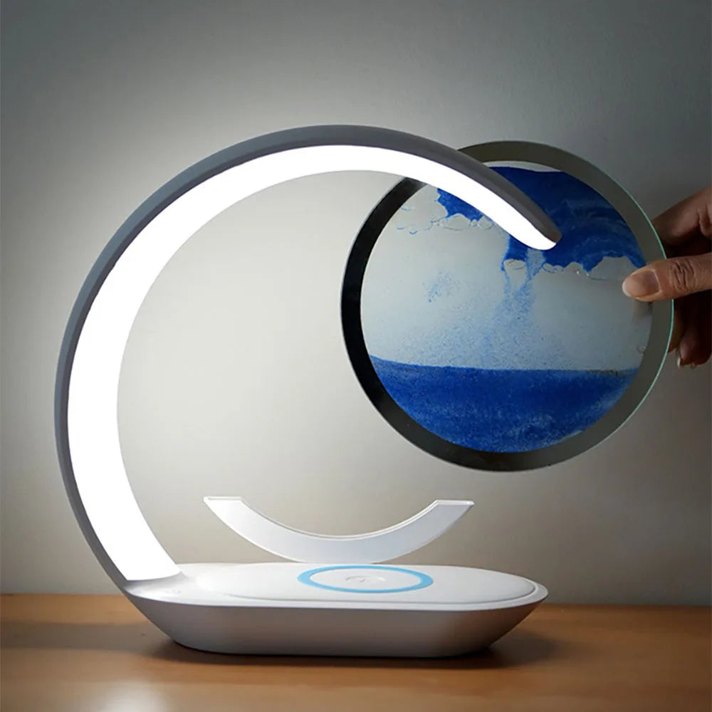 Quicksand Wireless Charging Table Lamp