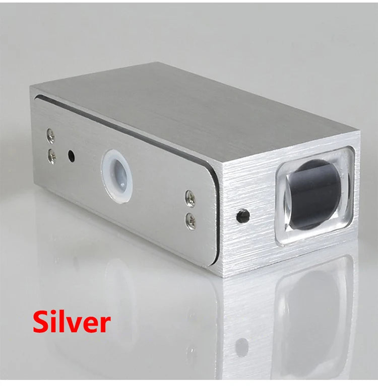 Silver Aluminum COB Outdoor Wall Light