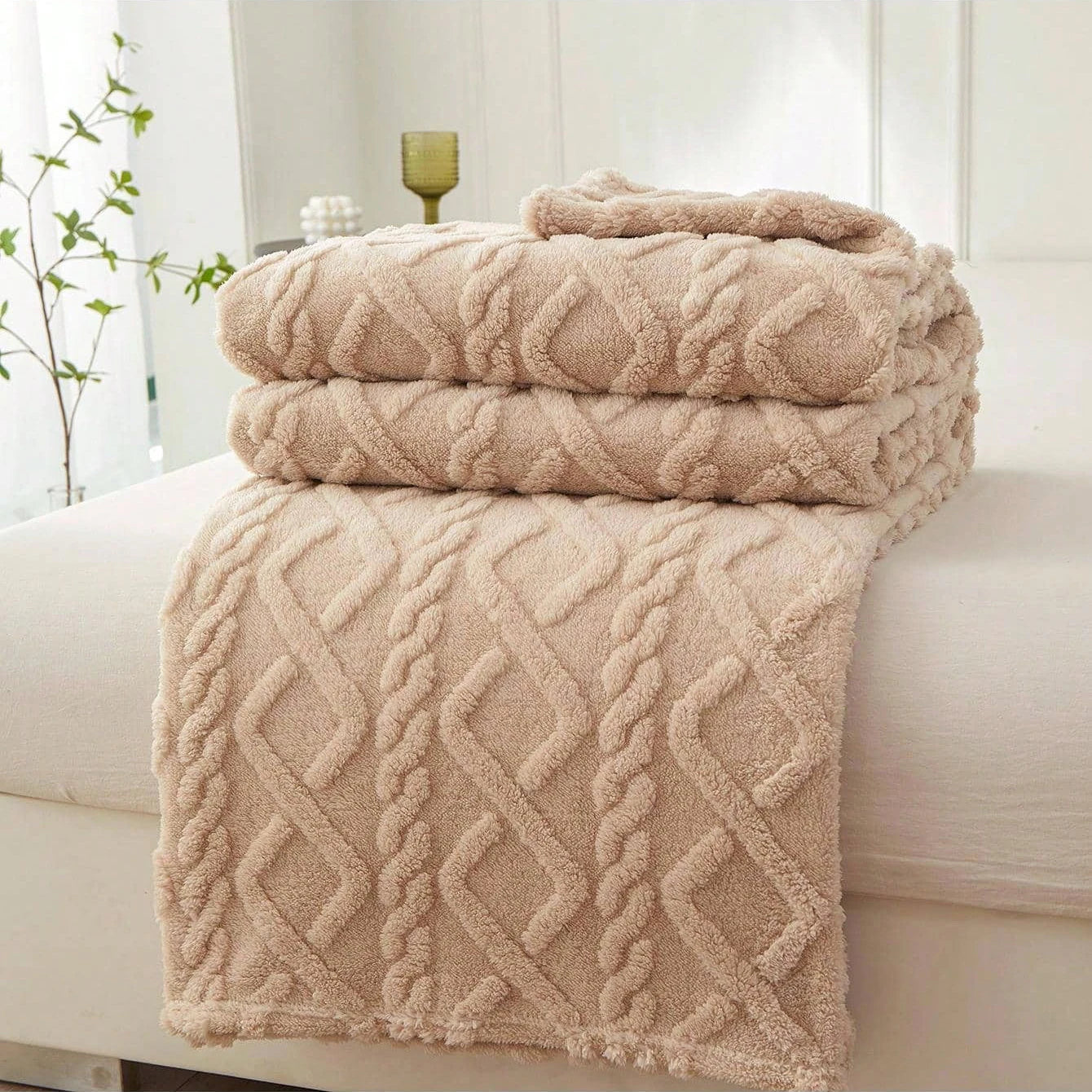 Coral Fleece Lightweight Blanket