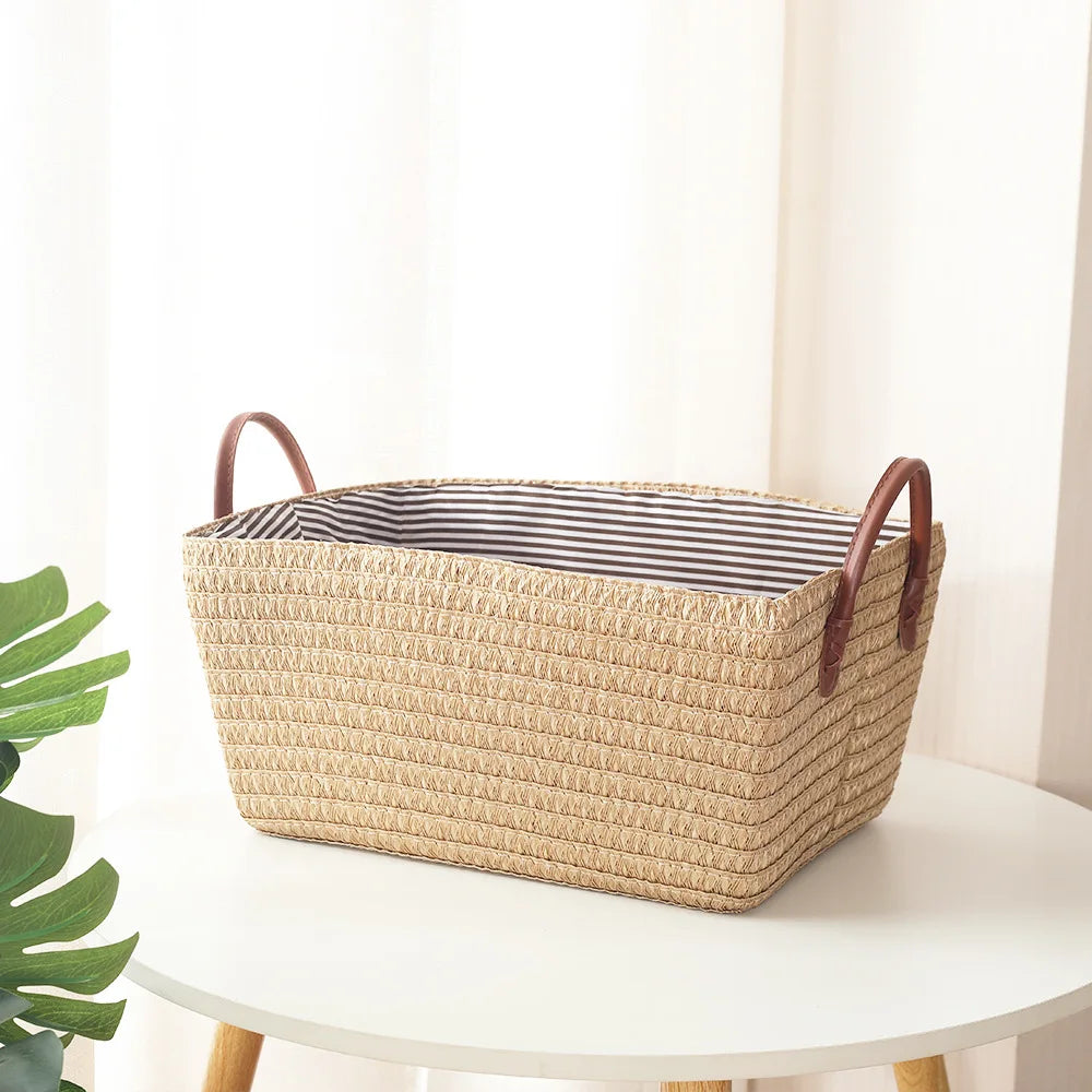 Foldable Woven Storage Basket