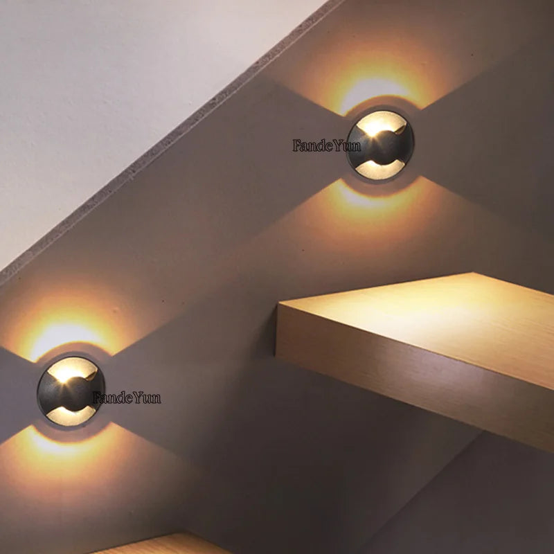 Outdoor Lighting 3W 5W IP67 DC12V Garden Yard Step Stairs Floor Deck