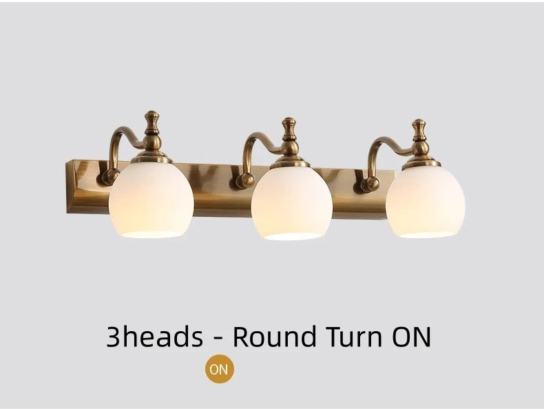Multi-Head Vanity Mirror Light